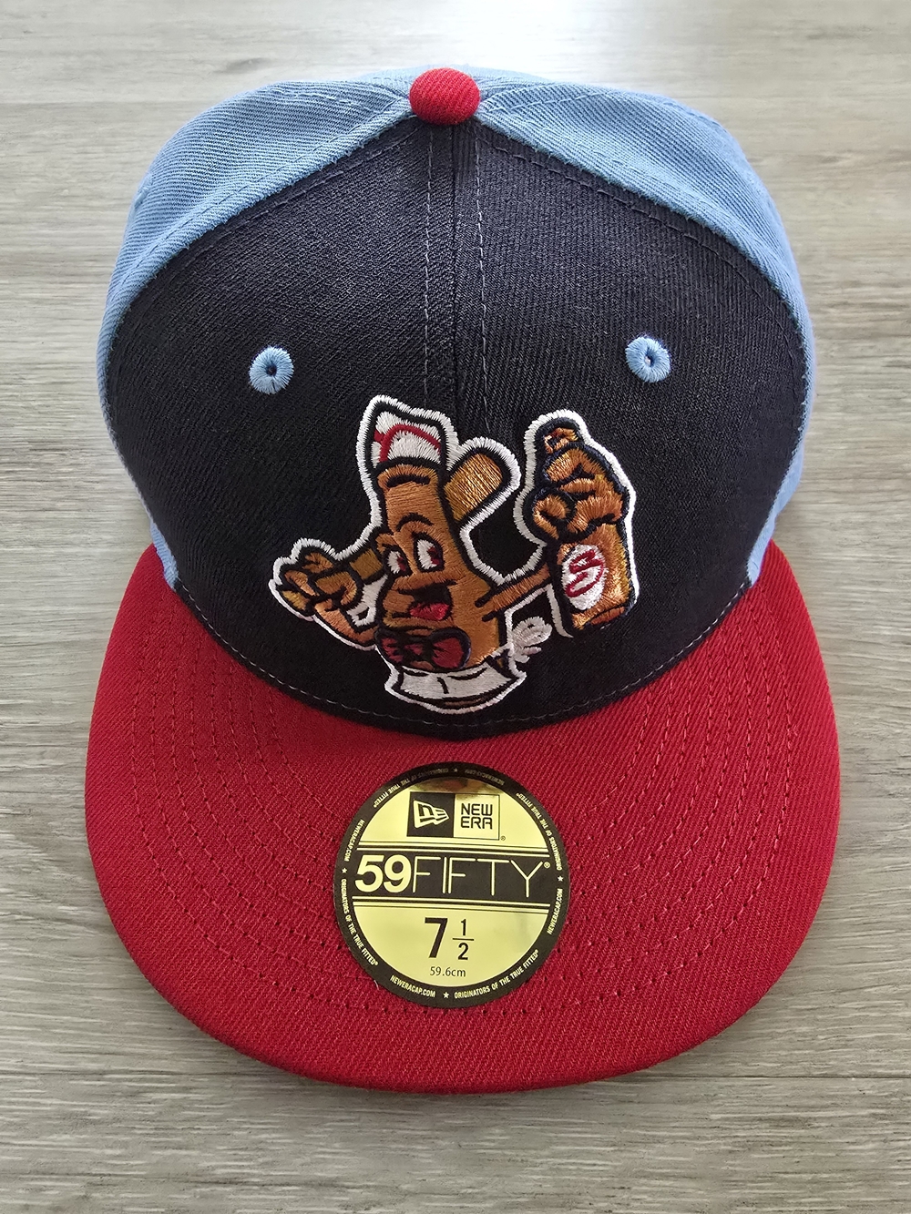 Salem Red Sox Beermongers Theme Night Alternate New Era 59Fifty 7 1/2 Hat NWT